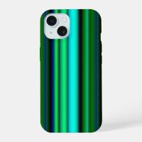 Blue Green Rainbow Stripes