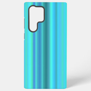 Blue Green Rainbow Stripes Samsung Galaxy Case