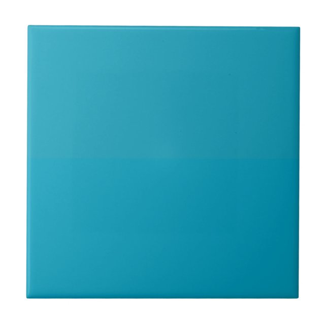 Blue Green Solid Colour Pairs AI Aqua 098-59-30 Ceramic Tile (Front)