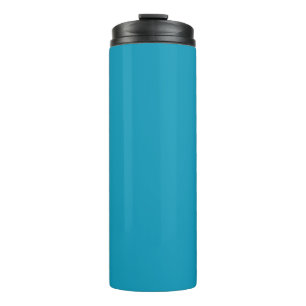 Blue-green (solid colour) thermal tumbler