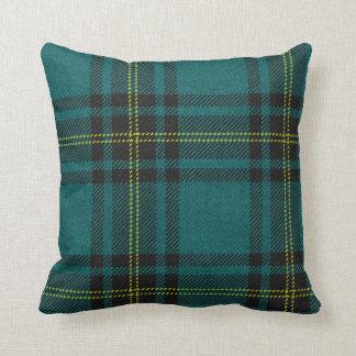 Blue-Green Tartan double-sided Cushion
