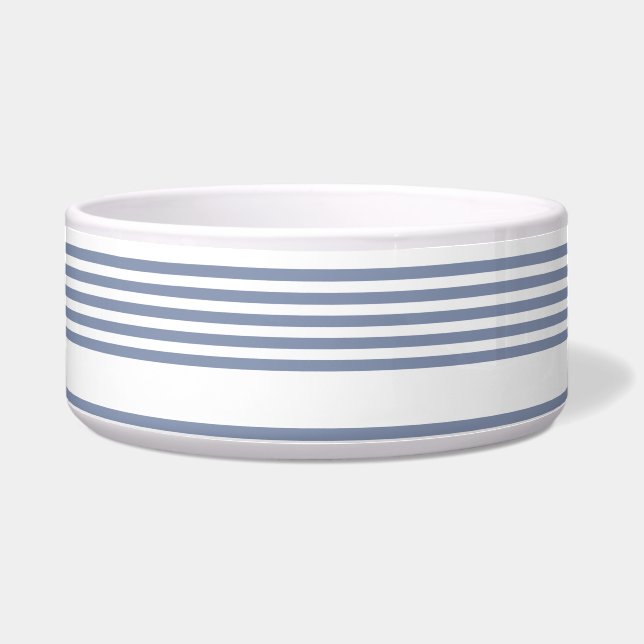 Blue-grey and white five stripe pattern (Front)