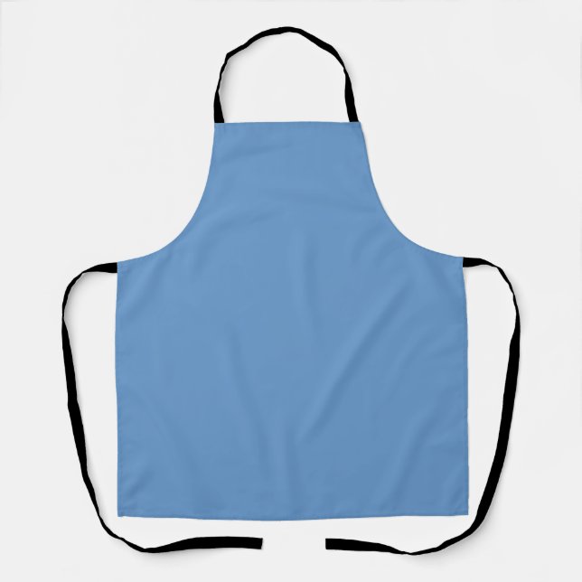 Blue-grey (Crayola) (solid colour)  Apron (Front)
