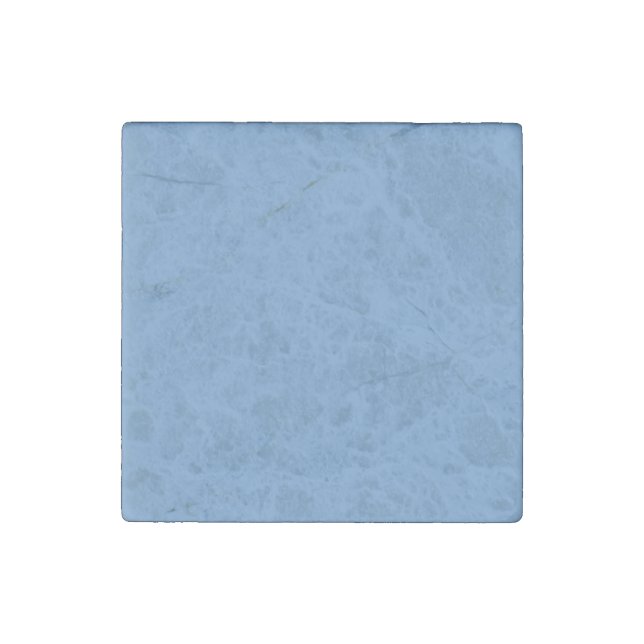 Blue-grey (Crayola) (solid colour)  Stone Magnet (Front)