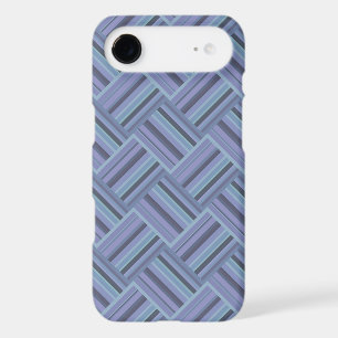 Blue-grey diagonal stripes weave pattern