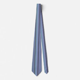 Blue-grey horizontal stripes tie