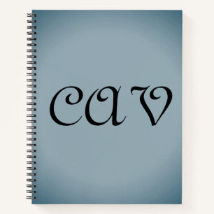 Blue Grey   Notebook
