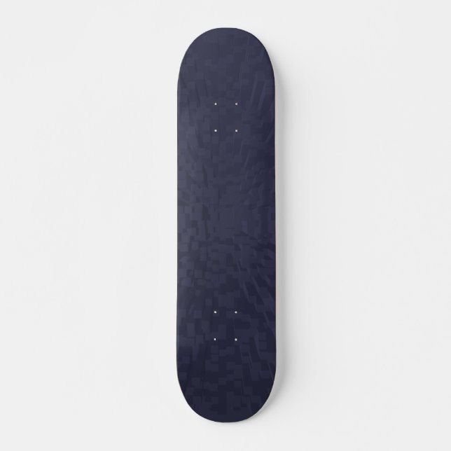 Blue Grey perspective graphic skateboard (Front)