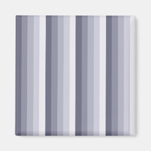 Blue grey shadow stripes magnet