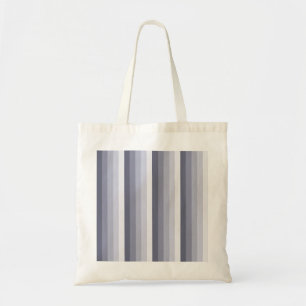 Blue grey shadow stripes tote bag