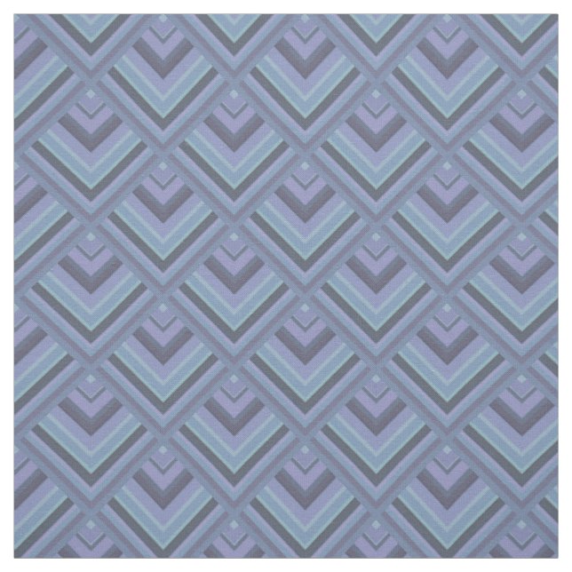 Blue-grey stripes scale pattern fabric (Swatch)