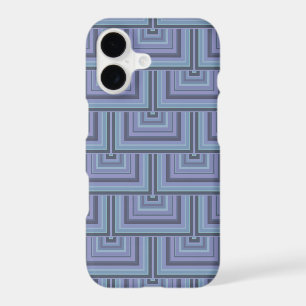 Blue-grey stripes square scales pattern