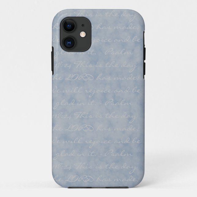 Blue/Grey Texture Case-Mate iPhone Case (Back)