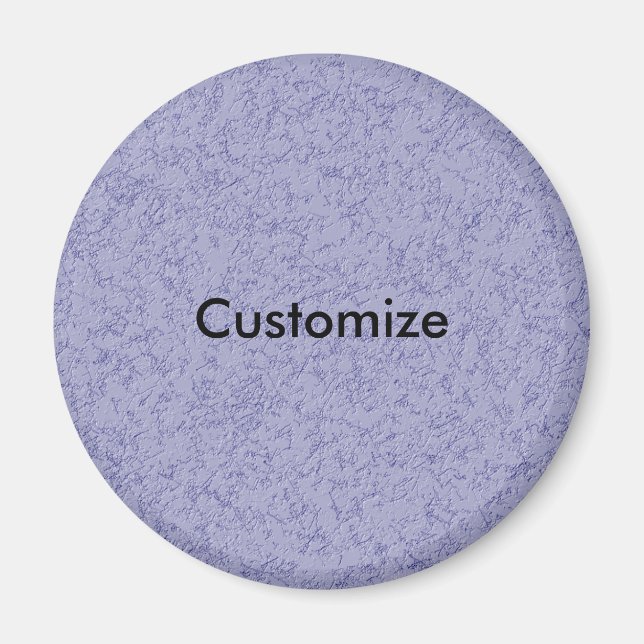 Blue Grey Wall - Template Magnet (Front)