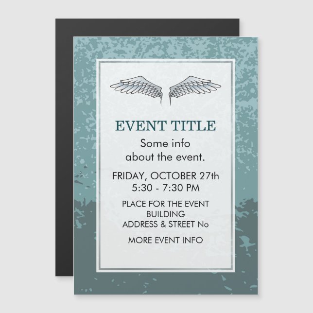 Blue-grey wings (Front/Back)