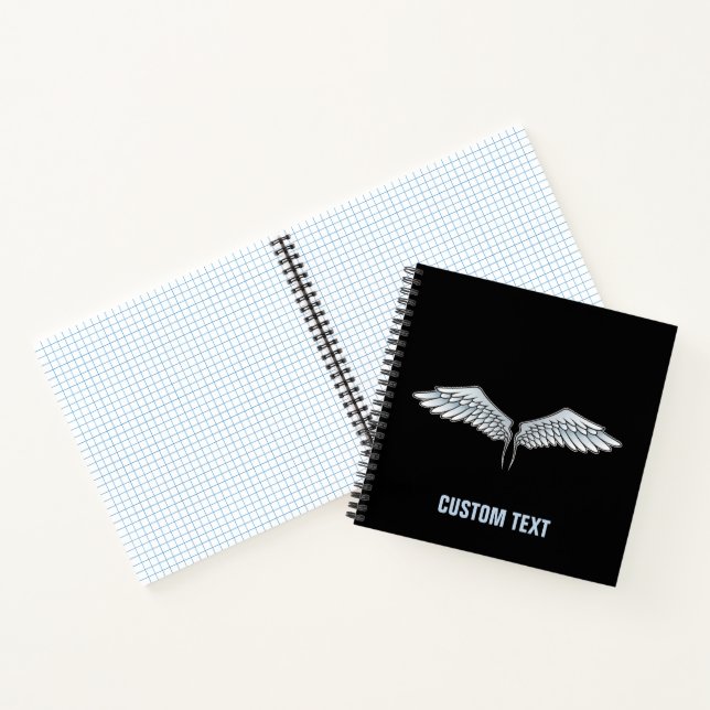 Blue-grey Wings Notebook (Inside)