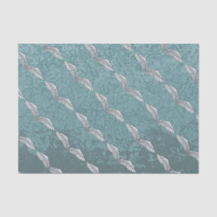 Blue-grey wings tissue paper