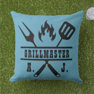 Blue Grillmaster Utensil Cushion