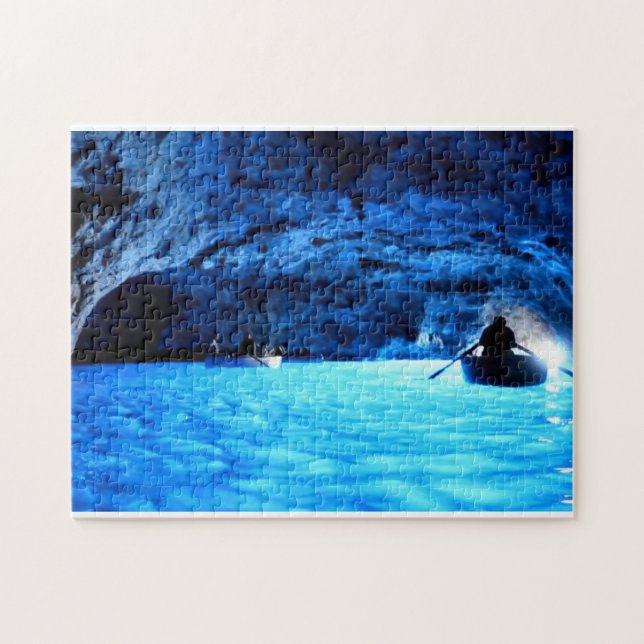 Blue Grotto Capri, Grotta Azzurra, Italy Jigsaw Puzzle (Horizontal)