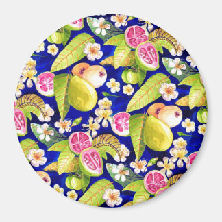 Blue guava flowers Magnet