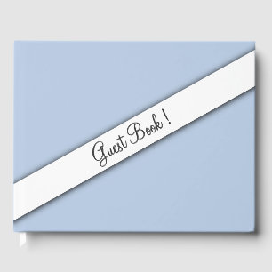 Blue Guest Book