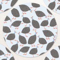 Blue Guinea Fowl Pattern