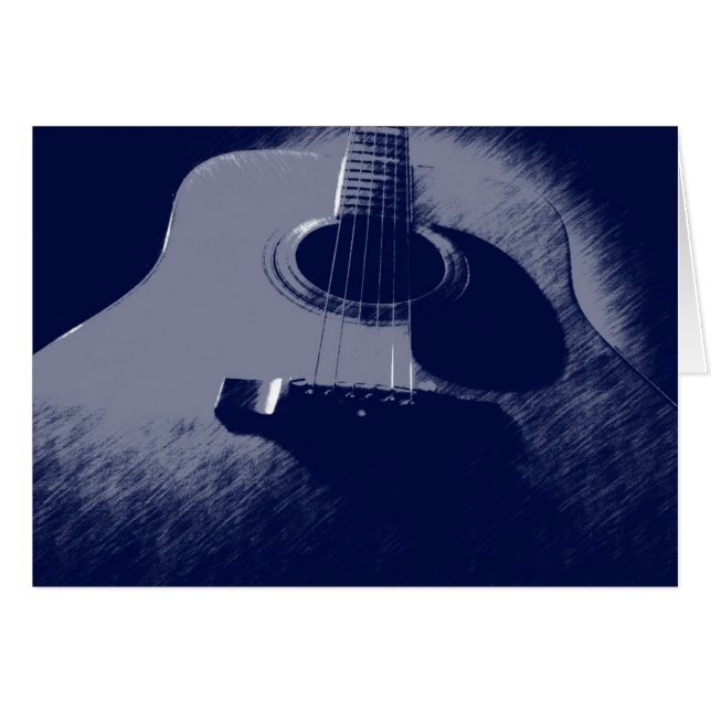 Blue Guitar (Front Horizontal)