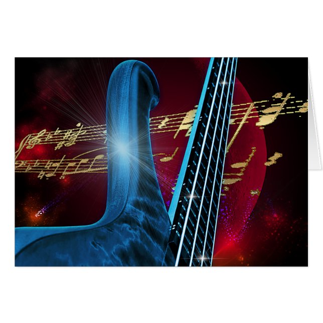 Blue Guitar (Front Horizontal)