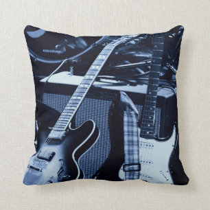 Blue Guitars 2 Cushion