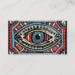 Blue Gypsies Eye Business Card