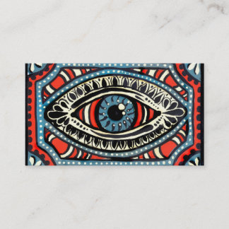 Blue Gypsies Eye Business Card