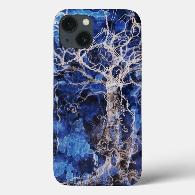 Blue Gypsy Tree of Life iPad Case (Back)
