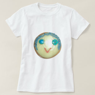 Blue Hair Emoji Art Print/Graphic T-Shirt