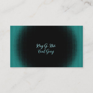 Blue Halftone dots Business Card