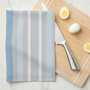 Blue happy birthday sister tea towel