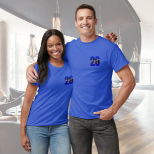 Blue Happy New Year  T-Shirt