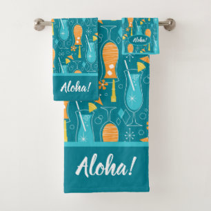 Blue Hawaii and Tropical Itch Bath Towel Set