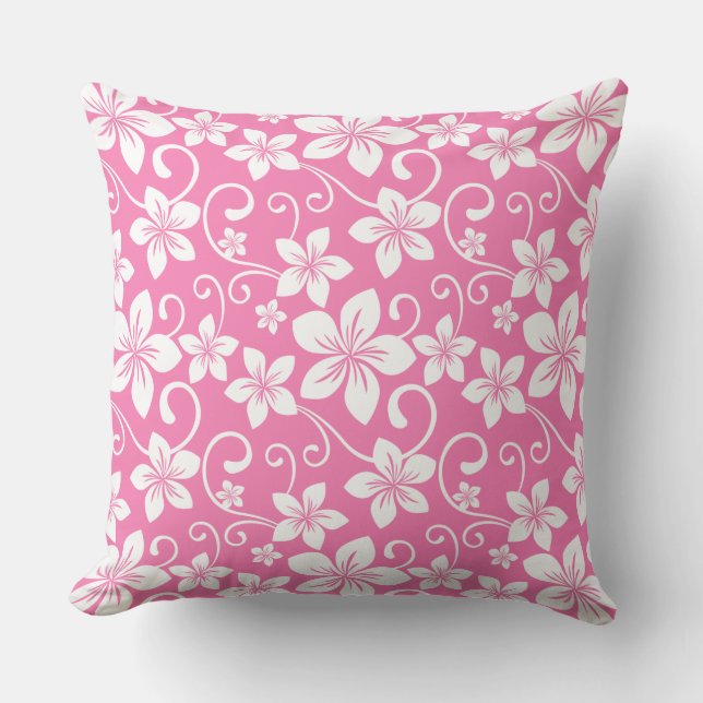 BLUE HAWAII (BUBBLEGUM PINK) CUSHION (Front)