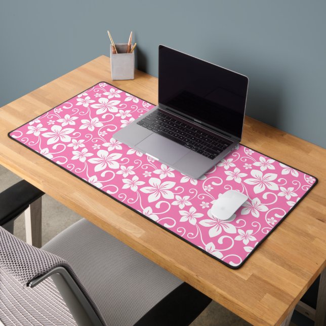 BLUE HAWAII (BUBBLEGUM PINK) DESK MAT (Office 2)