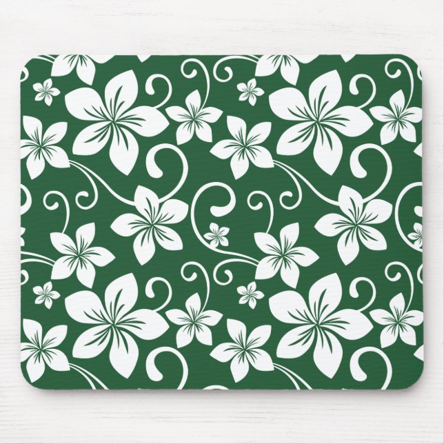 BLUE HAWAII (FOREST GREEN) MOUSE PAD (Front)