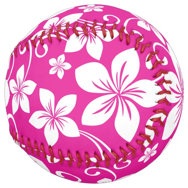 BLUE HAWAII (HOT PINK) SOFTBALL (Front Right)