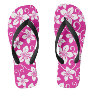 BLUE HAWAII (HOT PINK) THONGS
