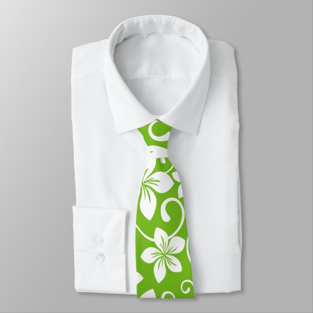 BLUE HAWAII (LIME) TIE (Tied)