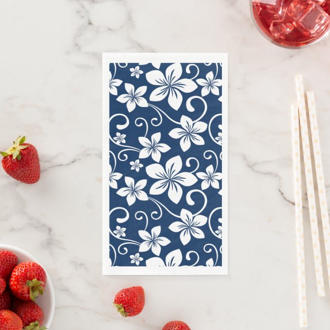 BLUE HAWAII (NAVY BLUE) NAPKIN (Insitu)