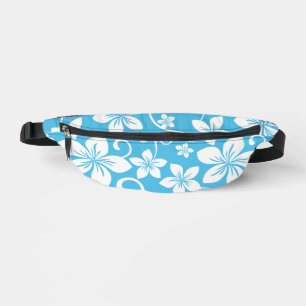 BLUE HAWAII PATTERN IN BLUE BUM BAGS