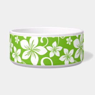 BLUE HAWAII PATTERN IN LIME