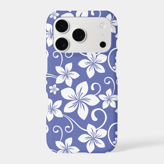 BLUE HAWAII PATTERN IN PERIWINKLE (Back)