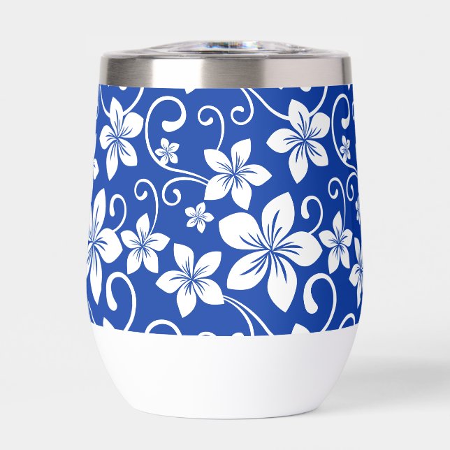 BLUE HAWAII PATTERN IN ROYAL BLUE (Front)