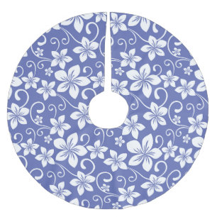 BLUE HAWAII (PERIWINKLE) BRUSHED POLYESTER TREE SKIRT