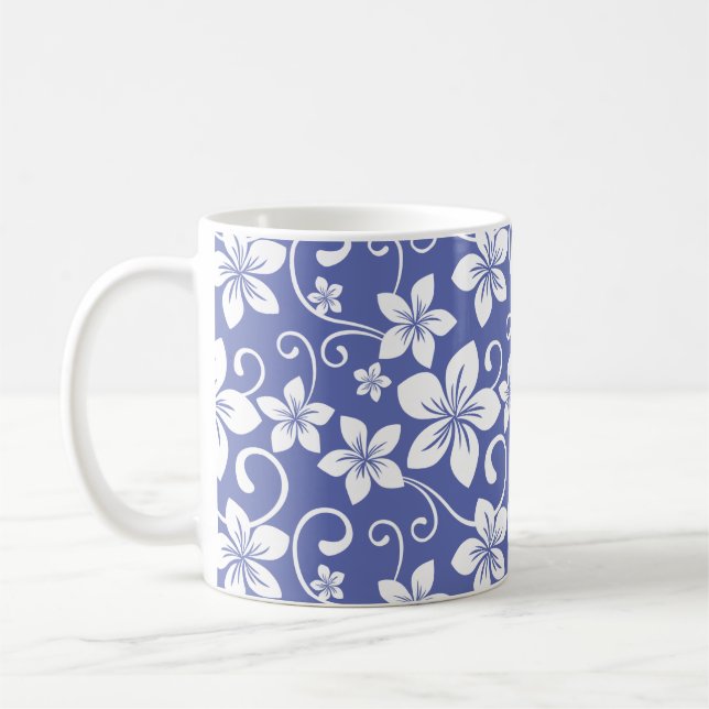 BLUE HAWAII (PERIWINKLE) COFFEE MUG (Left)